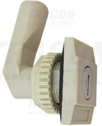Tracon TFE-ZM2 Biztonsági zár TFE. . és TFE. . M fali fém elosztószekrényhez D=22.5mm (20mm), RAL7032 (TFE-ZM2)