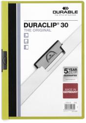 DURABLE Dosar de prezentare Durable Duraclip Original, 30 coli, verde