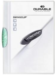 DURABLE Dosar plastic cu clip Swingclip Durable, turcoaz