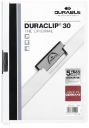 DURABLE Dosar de prezentare Durable Duraclip Original, 30 coli, alb