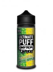 Ultimate Puff Lichid Tigara Electronica Premium Ultimate Puff Candy Drops Lemon and Sour Apple, 100ml, Fara Nicotina, 70VG / 30PG, Fabricat in UK