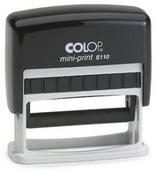 COLOP BÉLYEGZŐ S110 lenyomattal: 8x52mm COLOP (01051000)