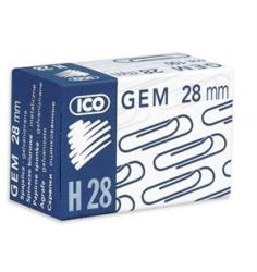 ICO Gémkapocs H28 ICO horganyzott, 28 mm, 100 db/doboz (7350034000)