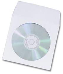 Boríték CD/DVD papír, ablakos, enyvezett