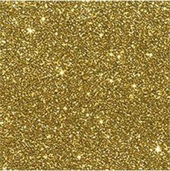 Karton A/4 glitter csillámos, 220g, sárga (1616407)