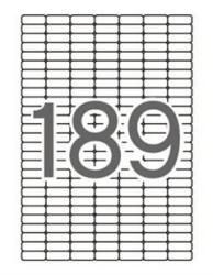 APLI Etikett 25, 4x10mm, 1890 etikett/csomag, univerzális, kerekített sarkú, APLI (12927)