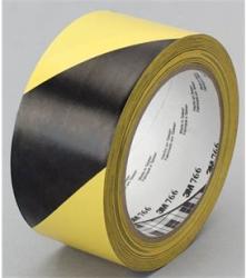 3M Ragasztószalag jelölő 50mm x 33m sárga-fekete ipari jelző 3M (70006299831)
