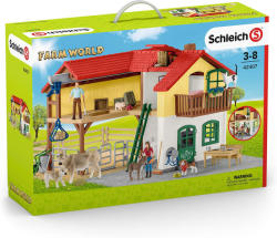 Schleich Farm ház istállóval és állatokkal (42407)