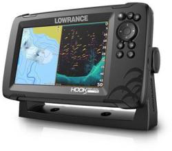 Lowrance Hook Reveal 7 83/200 HDI Chartplotter GPS Chirp DownScan Imaging (000-15518-001) Sonar pescuit