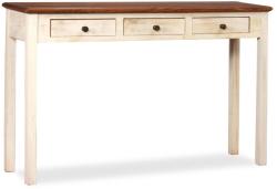 vidaXL Masă consolă Lemn masiv de sheesham și mango 120x30x76 cm (245155) Comoda