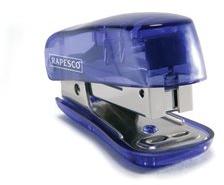 Rapesco Tűzőgép RAPESCO Bug 24/6, 26/6, 12 lap, műanyag, átlátszó vegyes színek (WSR700A3)
