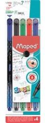 Maped Tűfilc készlet 4db-os MAPED Graph`Peps Premium 0, 4 mm (749020)