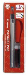 Pilot Töltőtoll PILOT Parallel Pen 0, 1-1, 5 mm, piros kupak (FP3-15-SS)
