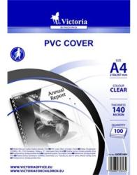 VICTORIA Előlap A/4 140 mikron, víztiszta VICTORIA 100db/csomag (ILKVE140V)