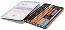 KOH-I-NOOR Művészeti készlet 10db-os KOH-I-NOOR 8890 Gioconda vörös és fekete