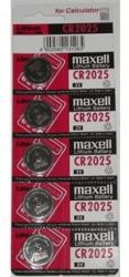 Maxell Elem gomb MAXELL CR2025 bliszter