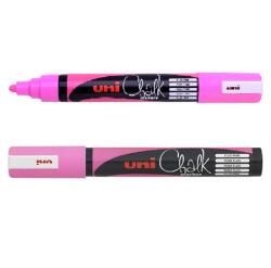 uni Folyékony krétamarker UNI PWE-5M 1, 8-2, 5mm hegy, fluor rózsaszín (2UPWE5M FL R)