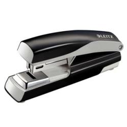 Leitz Tűzőgép LEITZ Nexxt 5505 24/6, 26/6, 30 lap, lapos tűzés, fekete (55050095)