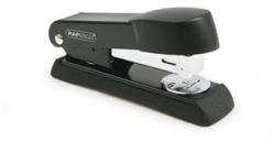 Rapesco Tűzőgép RAPESCO Minno Half-Strip 20 lapos 24/6 26/6 kapoccsal, fém, fekete (A52600B3)
