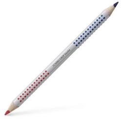 Faber-Castell Színes ceruza postairón Faber-Castell Grip piros-kék vastag háromszögletű test