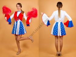 Carneval Amerikai cheerleader - 104 cm-es méret