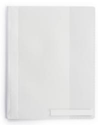DURABLE Dosar plastic sina cu eticheta Durable, alb