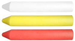 TOPEX Jelölőkréta Mix (fehér/sárga/piros) 13 X 85 Mm, 3 Db 14a968 (14a968)