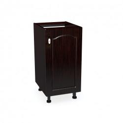 Spectral Mobila Corp inferior cu 1 usa dreapta Zebra, Wenge/ MDF Wenge Mustata, fara blat, 40 x 82 x 50 cm