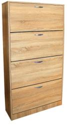 Spectral Mobila Pantofar 4 usi Sonoma mare Pantofar