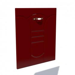 Spectral Mobila Front pentru masina de spalat vase 60cm MDF tulip rosu