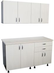 1 Bucatarie Sofia 1.4 metri cu blat travertin