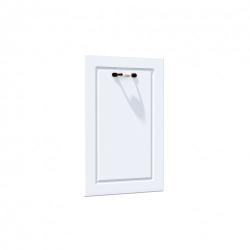 1 Front pentru masina de spalat vase 45cm MDF alb drept