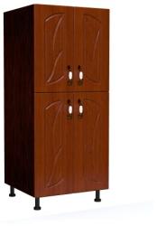 Spectral Mobila Soldat 60 cu 4 usi Zebra MDF frunza cedru