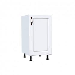Spectral Mobila Corp inferior 45 cu 1 usa Zebra MDF alb drept