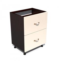 Spectral Mobila Corp inferior 60 cu 2 sertare metalice pentru greutate Zebra MDF vanilie simplu