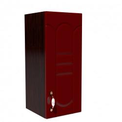 Spectral Mobila Corp superior 30 cu 1 usa Zebra MDF tulip rosu
