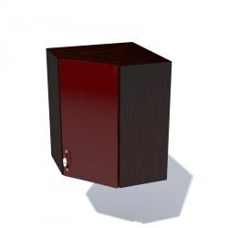 Spectral Mobila Corp superior 57 colt cu 1 usa Zebra MDF rosu simplu