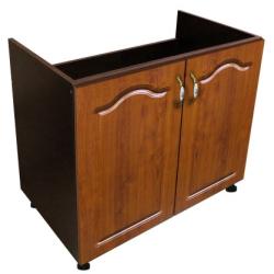 Spectral Mobila Masca pentru chiuveta cu 2 usi Zebra, Wenge/Cedru Mustata, fara blat, 80 x 82 x 50 cm