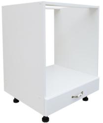 Spectral Mobila Corp pentru cuptor incorporabil cu sertar Zebra, alb/MDF Alb Mat, fara blat, 60 x 82 x 57 cm
