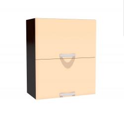 Spectral Mobila Corp superior 60 cu 2 usi orizontale Zebra cappuccino