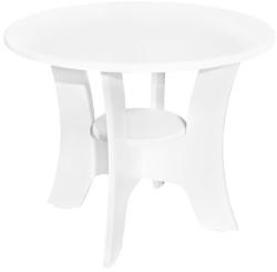 Spectral Mobila Masuta cafea Roma rotunda, MDF Alb, 68 x 54 cm Masa de cafea
