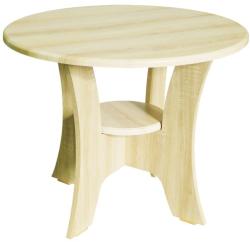Spectral Mobila Masuta cafea Roma rotunda, MDF Sonoma, 68 x 54 cm Masa de cafea