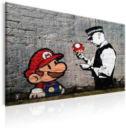 Artgeist Kép - Mario and Cop by Banksy - terkep-center - 27 324 Ft