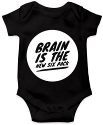 printfashion Brain is the new - Baba Body - Fekete (2230971)