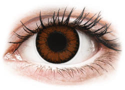 MAXVUE VISION ColourVUE BigEyes Pretty Hazel - cu dioptrie (2 lentile)