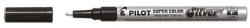 Pilot Marker permanent Pilot Super Color Fine varf rotund 1.0 mm argintiu (PSC-S-F)