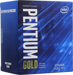 Intel Gold G5600F Dual-Core 3.9GHz LGA1151 Box
