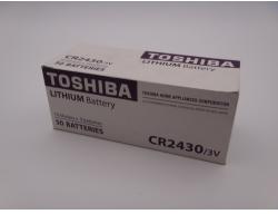 Toshiba Baterie litiu TOSHIBA 3V CR2430 / DL2430 Baterii de unica folosinta