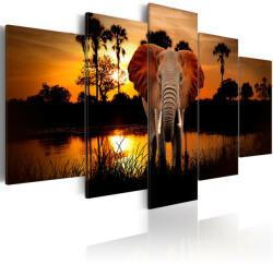 Artgeist Kép - Lake of the Setting Sun - terkep-center - 34 200 Ft