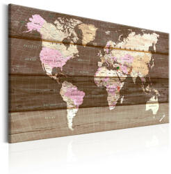Artgeist Kép - The Wooden World - terkep-center - 25 990 Ft